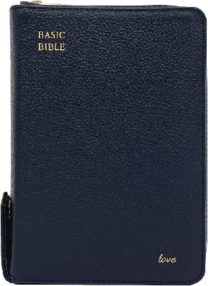 베이직성경 개역개정 새찬송가 다크네이비 소합본 색인