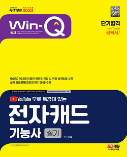 2023 윙크 전자캐드기능사 실기 단기합격